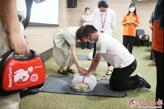 学党史 办实事 | yl23455永利官网工会开展应急救护培训，破解职工“不会救、不敢救”难题