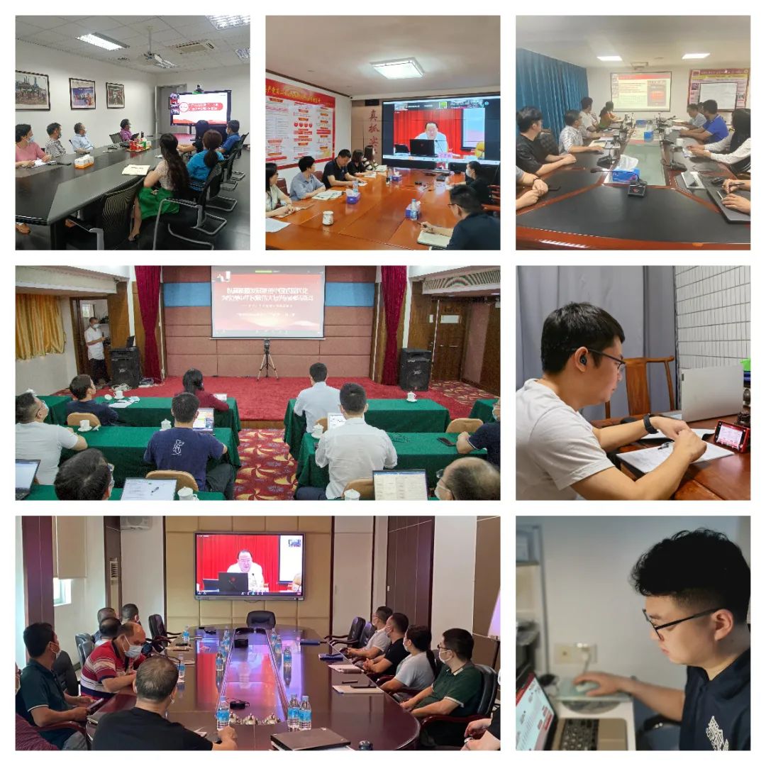 yl23455永利官网集团党委副书记、总经理肖志平到省食品宣讲党的二十大精神