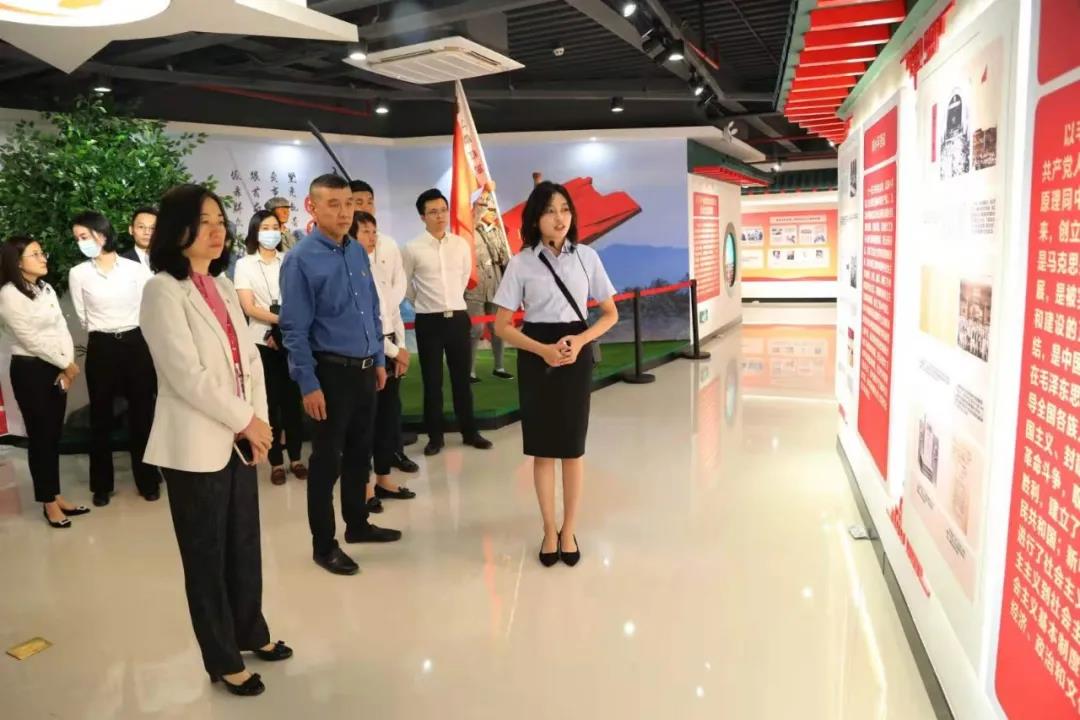 yl23455永利官网集团办公室党支部与保利国贸党支部开展共建活动