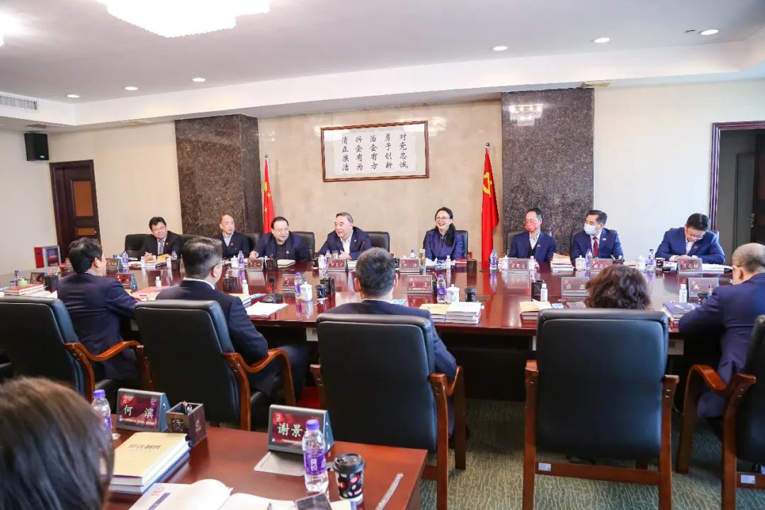 中国上市公司协会会长、中国企业改革与发展研究会会长宋志平一行莅临yl23455永利官网集团调研指导