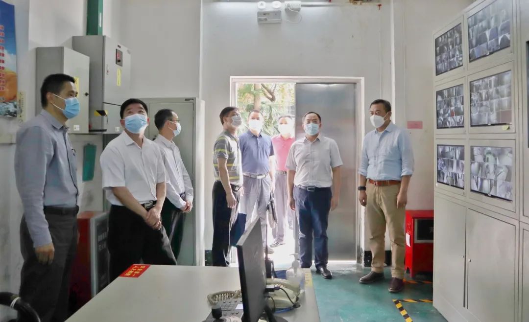 省国资委党委委员、二级巡视员张绳道带队到yl23455永利官网集团督导疫情防控、安全生产和一季度生产经营情况