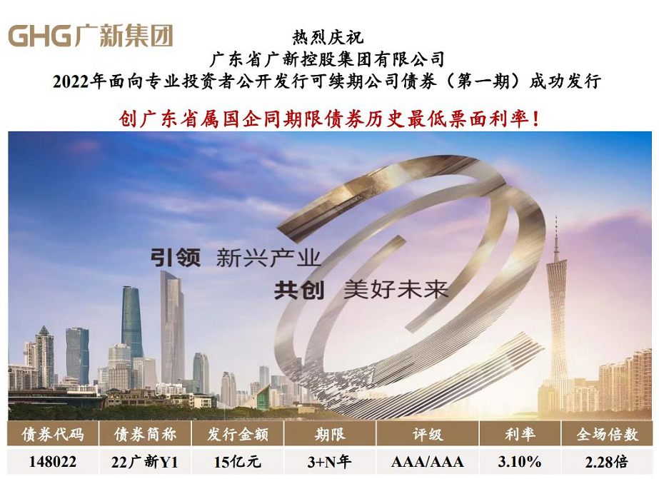 yl23455永利官网集团成功低成本发行15亿可续期公司债 yl23455永利官网集团成功低成本发行15亿可续期公司债