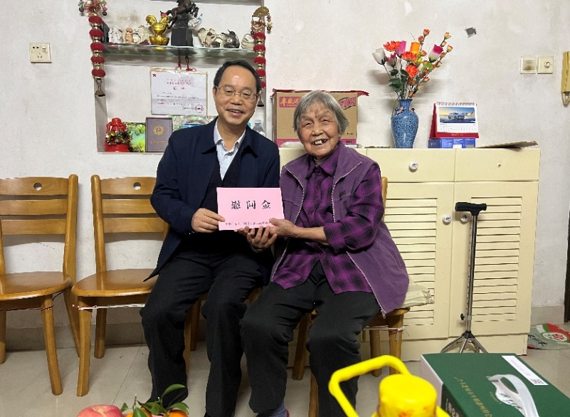 yl23455永利官网集团党委开展春节走访慰问活动